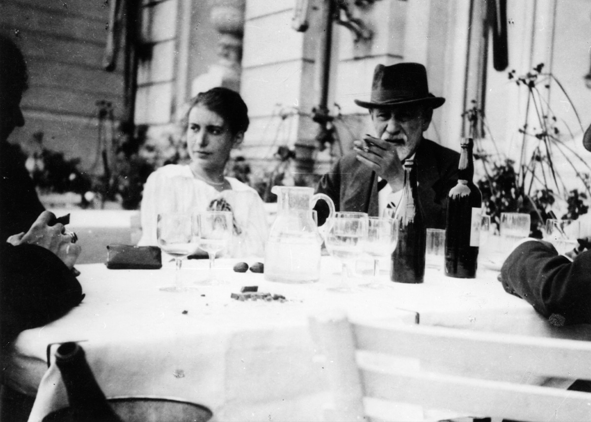Anna Freud at the Freud Museum